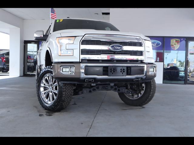 White 2017 Ford F-150 Pickup Truck Four-Wheel Drive Automatic