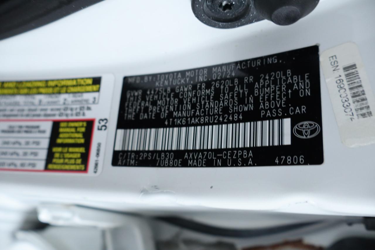 Toyota Camry XSE Auto (Natl) 2024