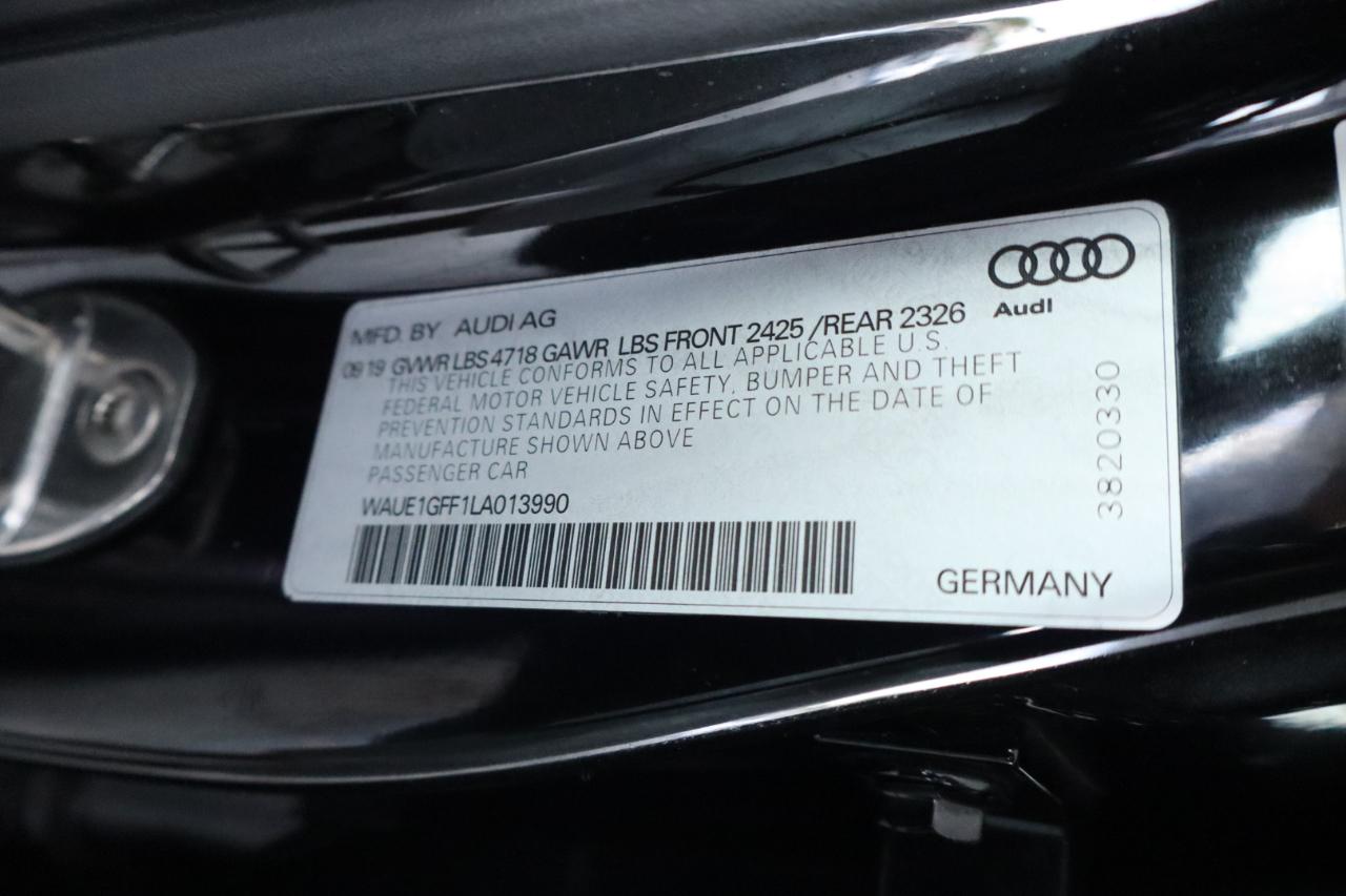Audi S3 Sedan S line Premium Plus 2.0 TFSI quattro 2020