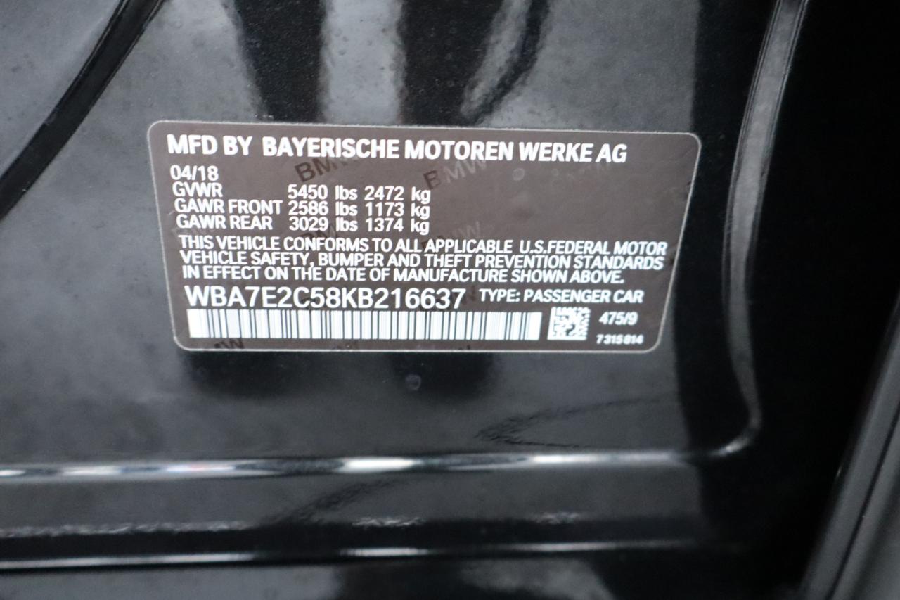 BMW 7 Series 740i Sedan 2019