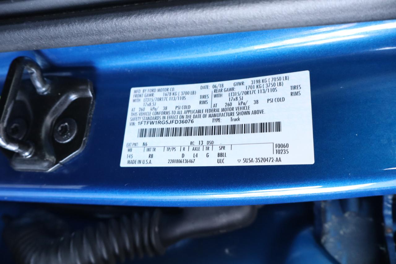 Ford F-150 Raptor 4WD SuperCrew 5.5' Box 2018