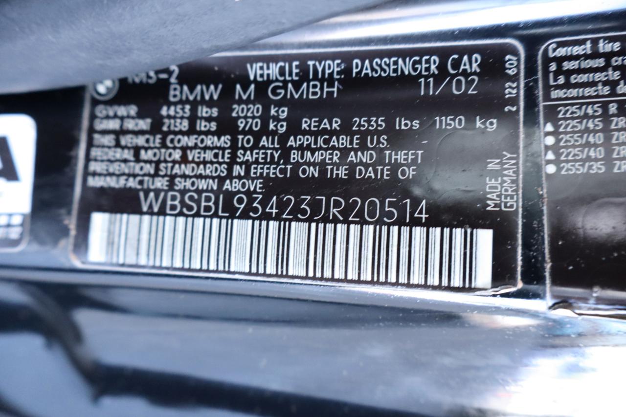 BMW 3 Series M3 2dr Cpe 2003