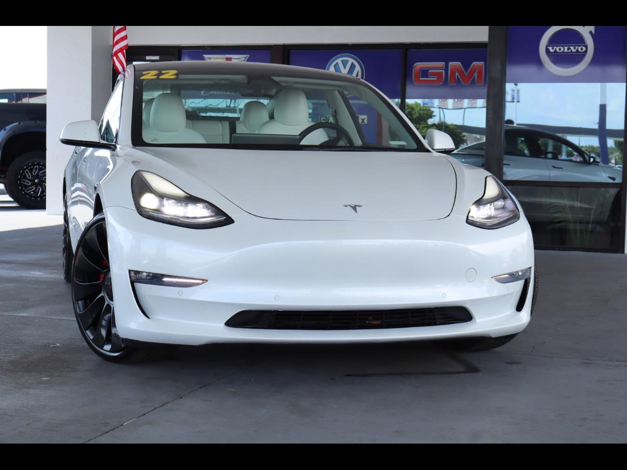 Tesla Model 3 Performance AWD 2022