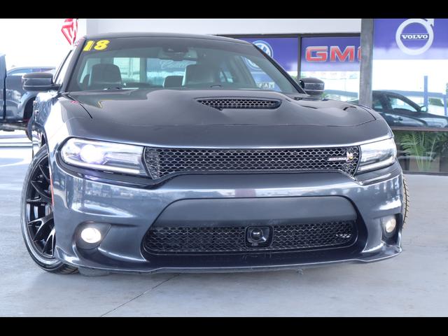 Gray 2018 Dodge Charger Sedan Rear-Wheel Drive Automatic
