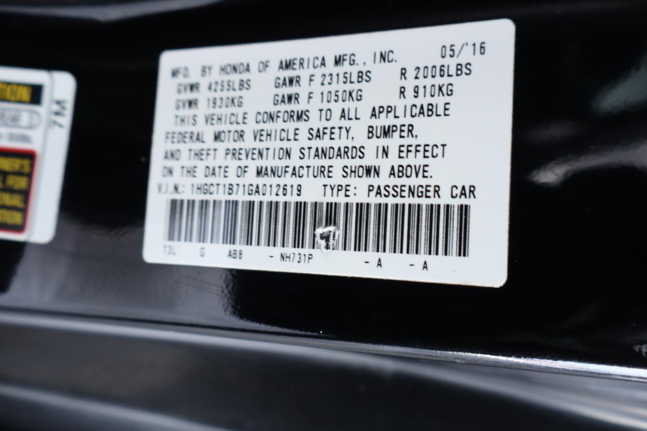 Honda Accord Coupe 2dr I4 CVT EX 2016
