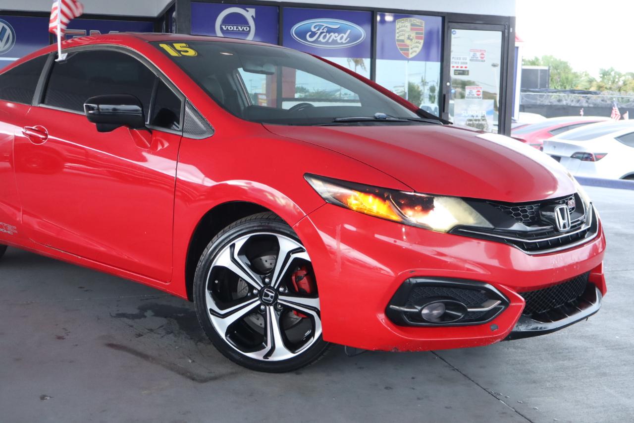 Honda Civic Coupe 2dr Man Si 2015