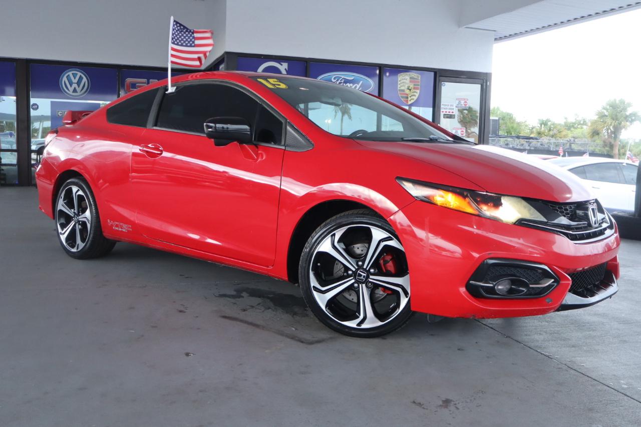 Honda Civic Coupe 2dr Man Si 2015