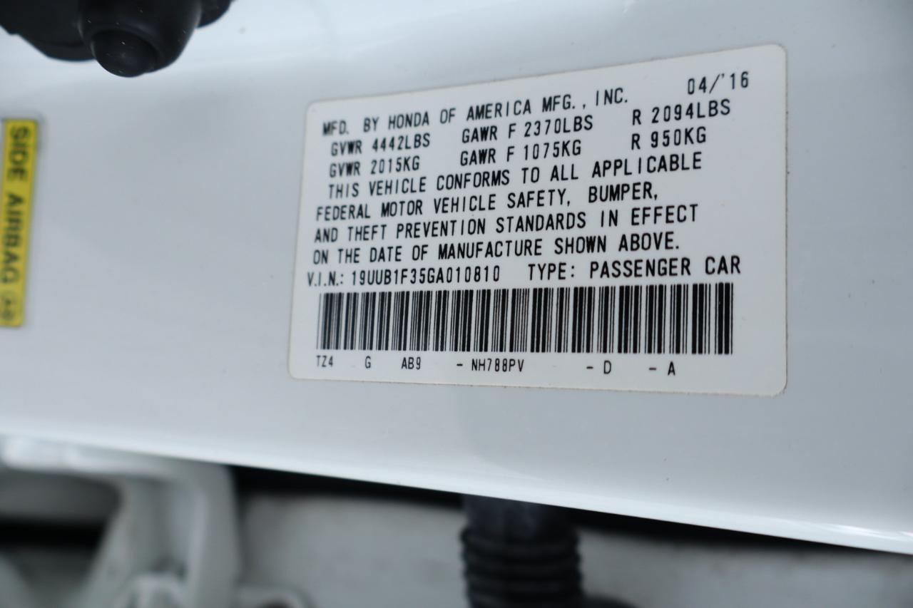 Acura TLX 4dr Sdn FWD 2016