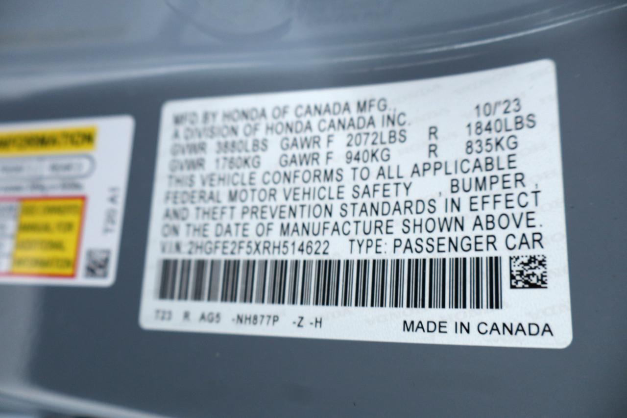 Honda Civic Sedan Sport CVT 2024