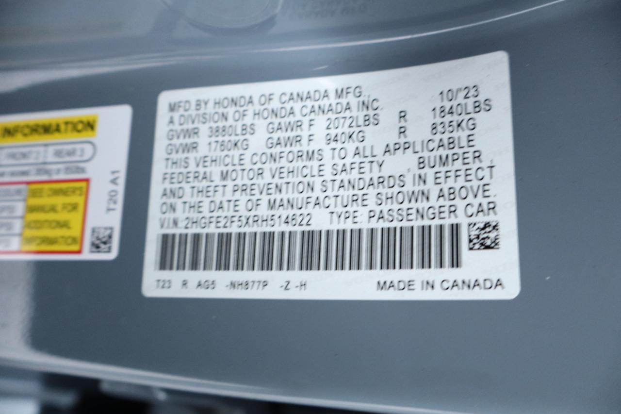 Honda Civic Sedan Sport CVT 2024