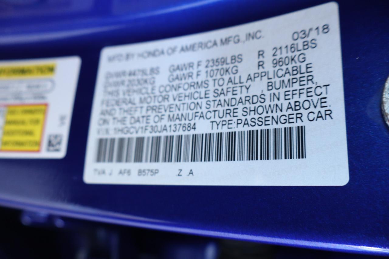 Honda Accord Sedan Sport 1.5T CVT 2018