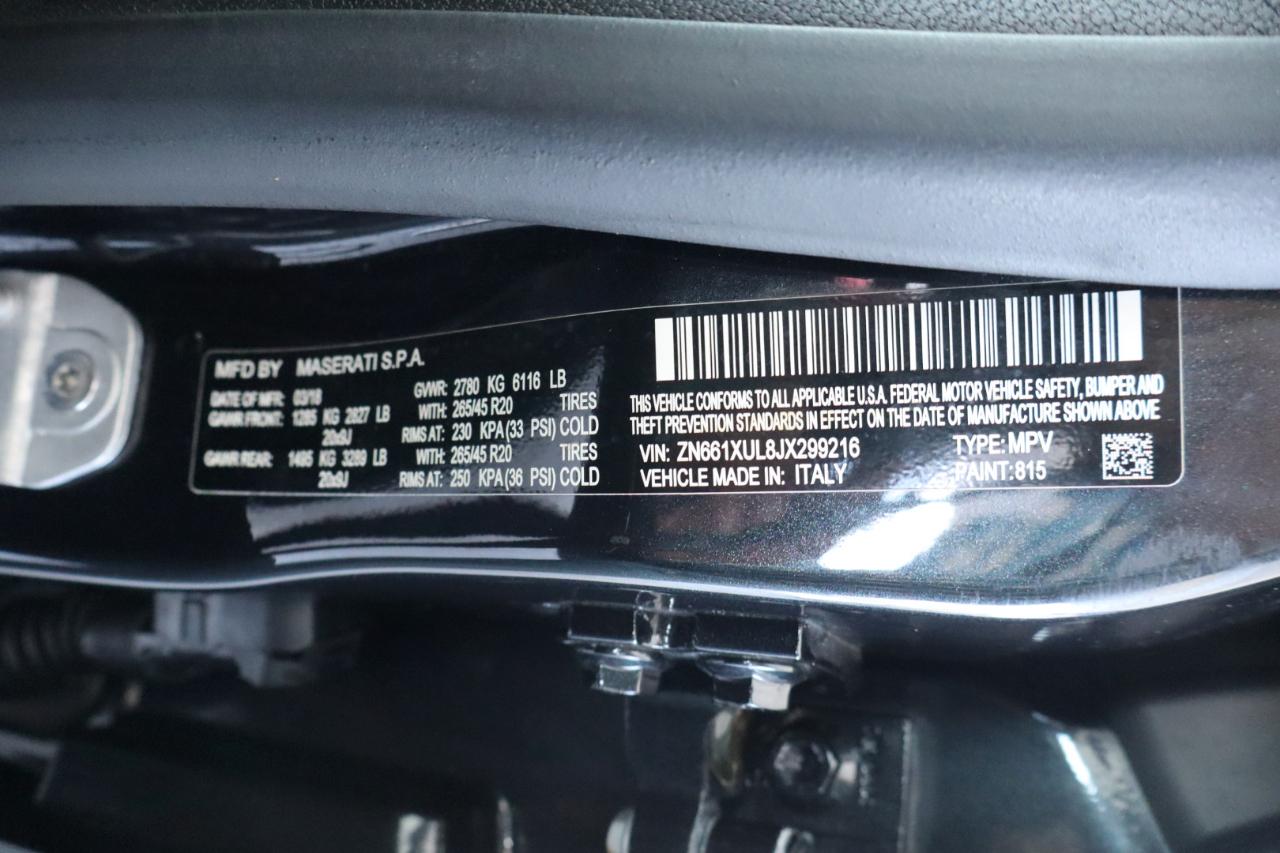 Maserati Levante GranLusso 3.0L 2018