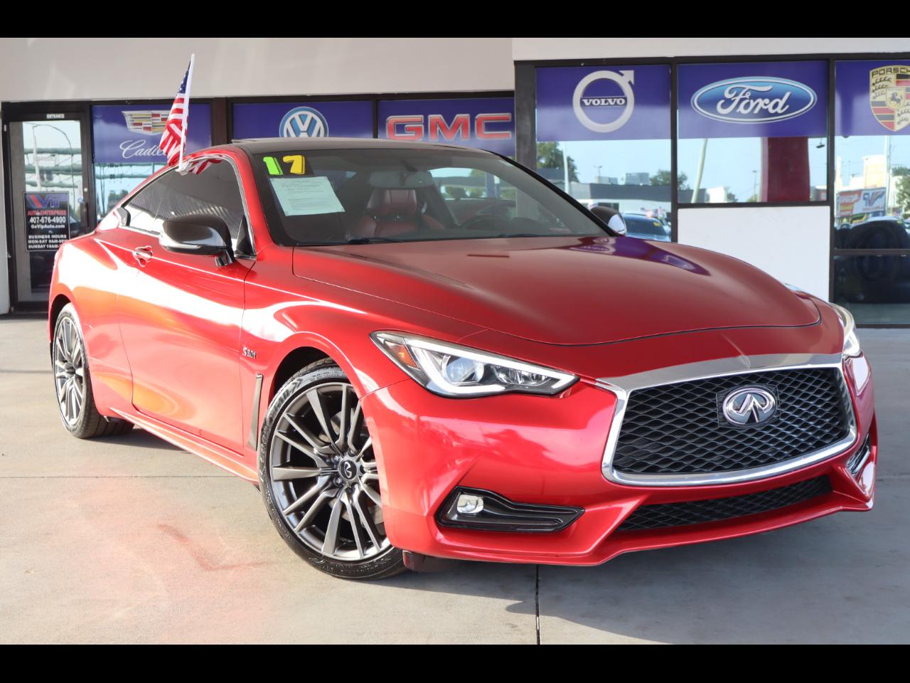 Infiniti Q60 Red Sport 400 RWD 2017