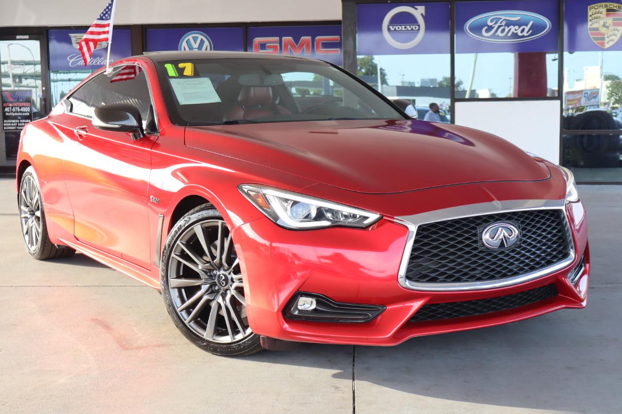 Infiniti Q60 Red Sport 400 RWD 2017