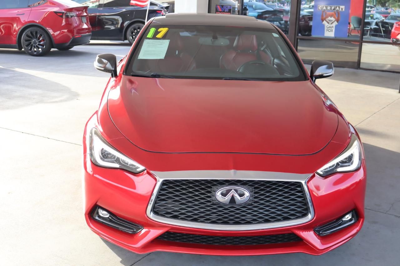 Infiniti Q60 Red Sport 400 RWD 2017