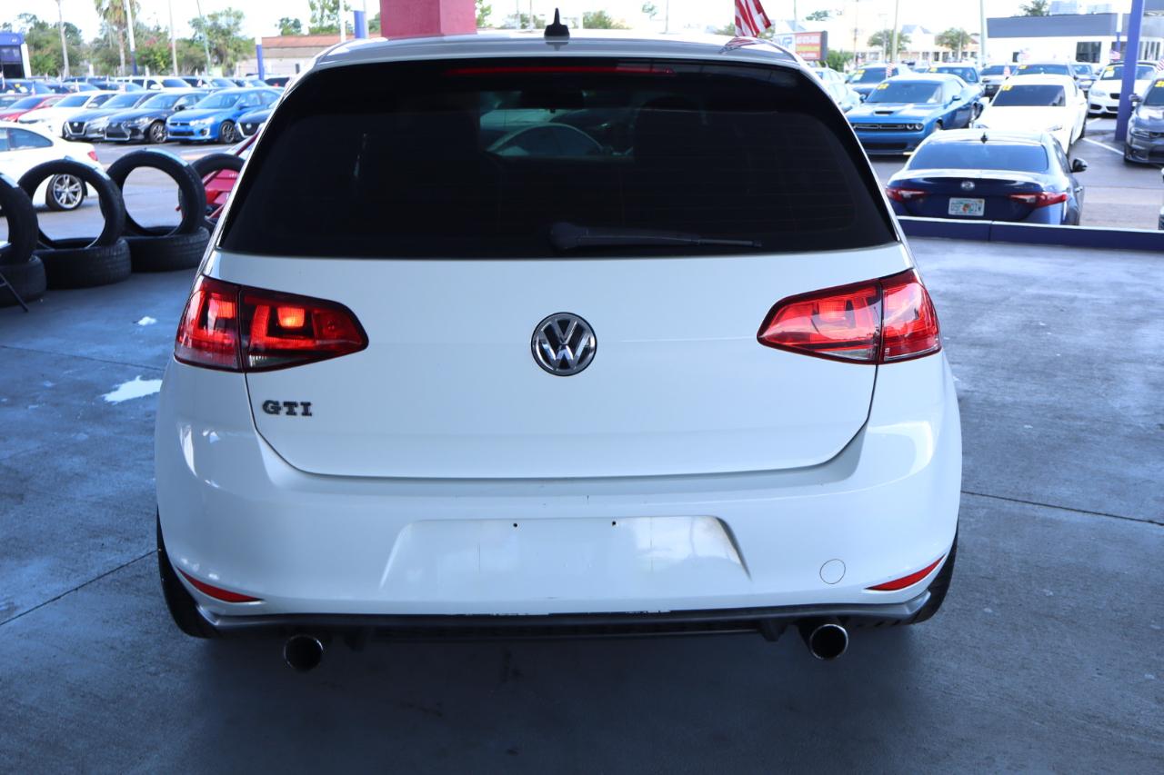 Volkswagen Golf GTI 2.0T 4-Door Autobahn DSG 2017