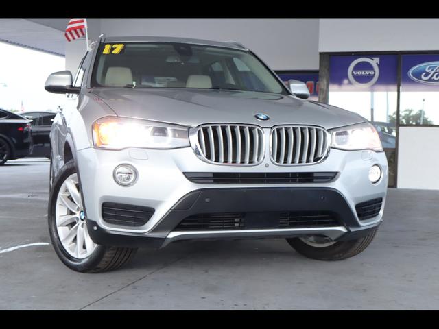 Silver 2017 BMW X3 SUV / Crossover All-Wheel Drive Automatic