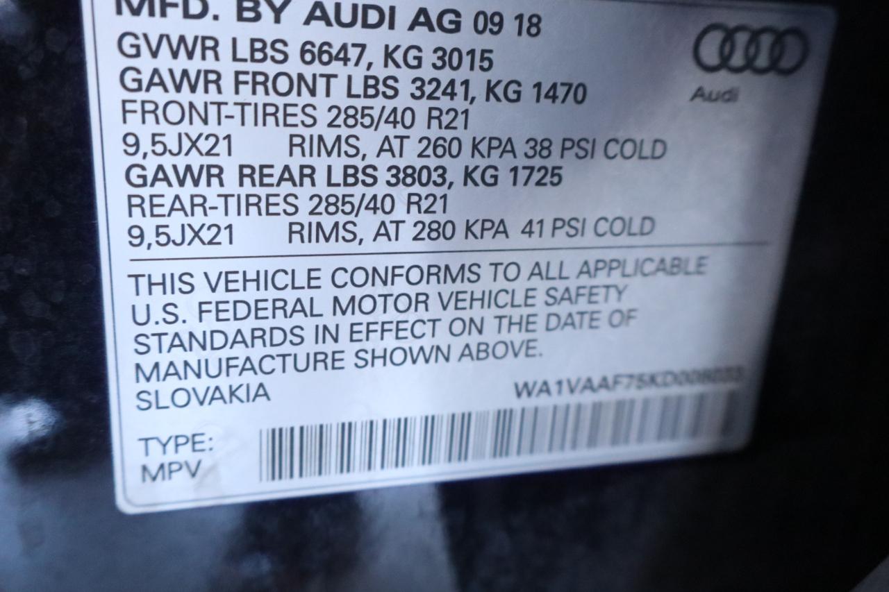Audi Q7 Prestige 55 TFSI quattro 2019