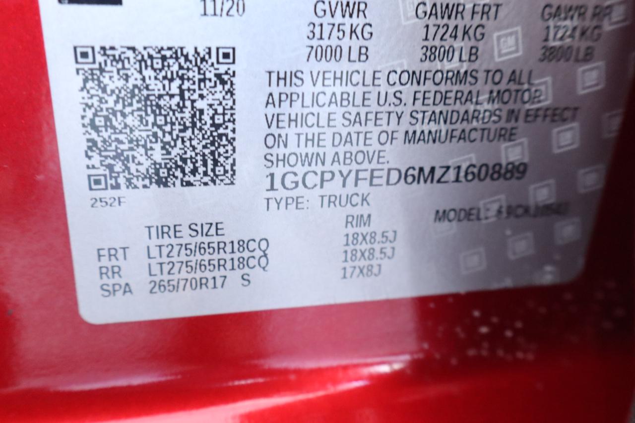 Chevrolet Silverado 1500 4WD Crew Cab 147" LT Trail Boss 2021