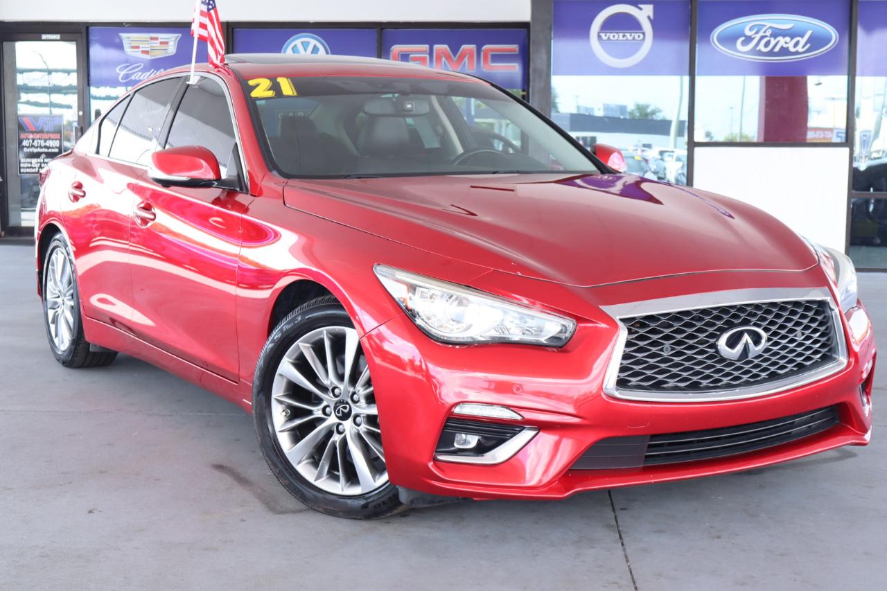 Infiniti Q50 3.0t LUXE RWD 2021