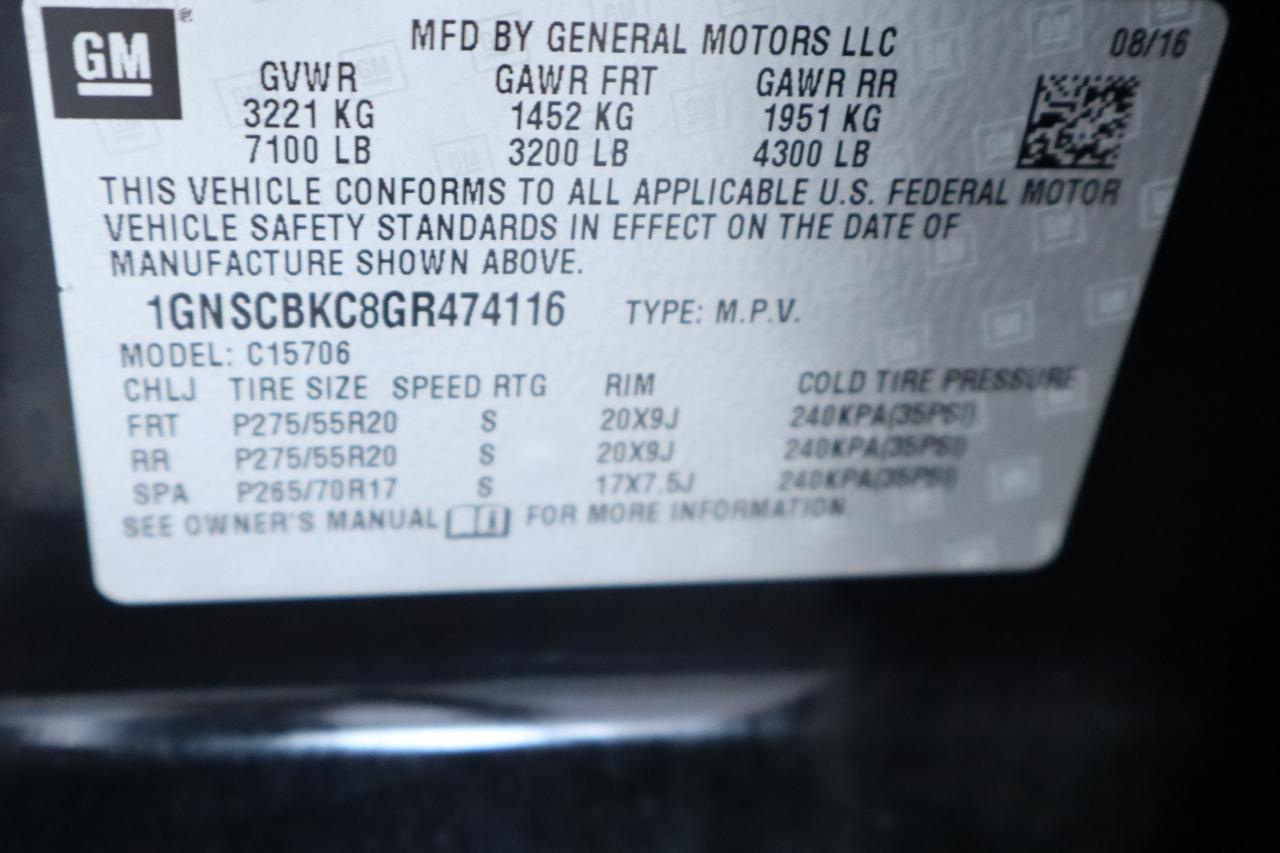 Chevrolet Tahoe 2WD 4dr LT 2016