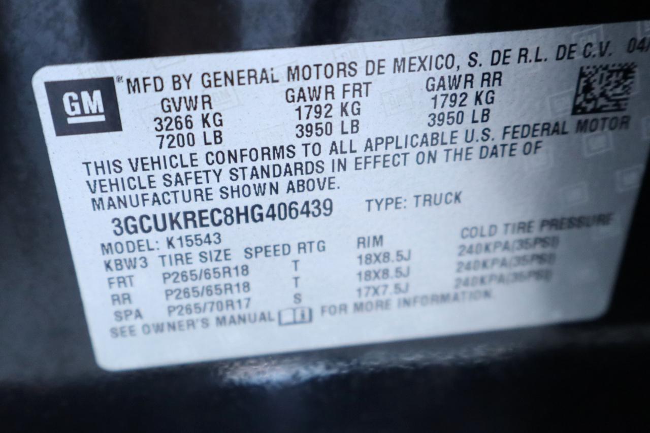 Chevrolet Silverado 1500 4WD Crew Cab 143.5" LT w/2LT 2017