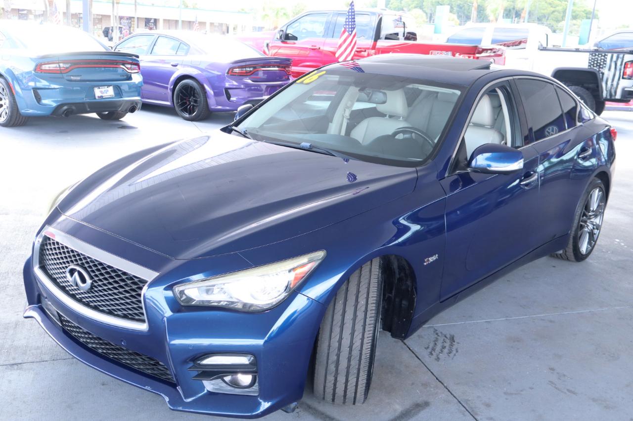 Infiniti Q50 4dr Sdn 3.0t Red Sport 400 RWD 2016