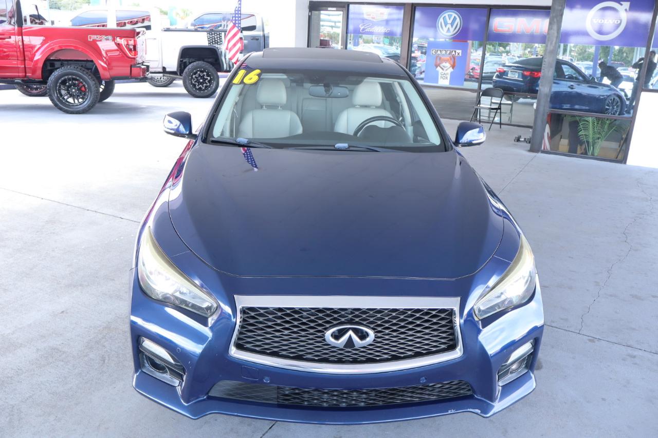 Infiniti Q50 4dr Sdn 3.0t Red Sport 400 RWD 2016