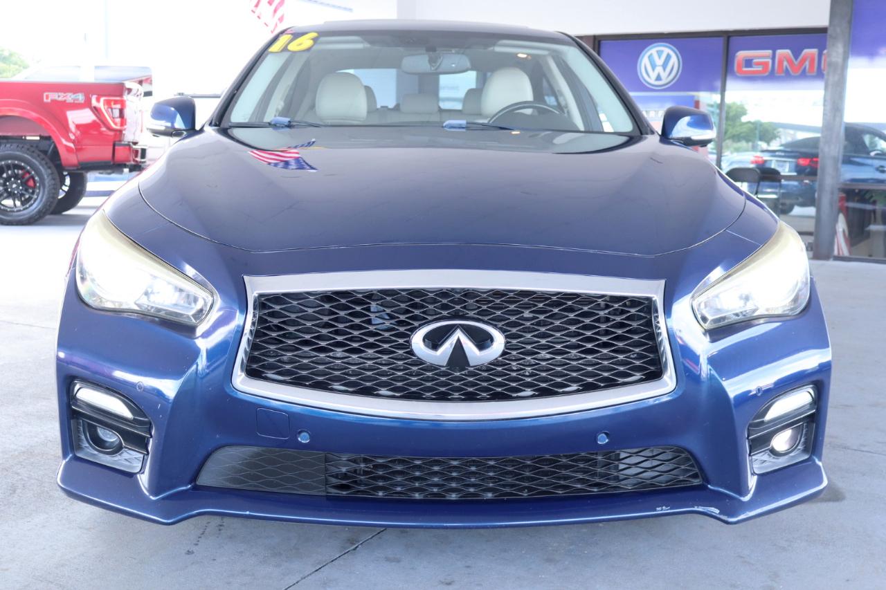 Infiniti Q50 4dr Sdn 3.0t Red Sport 400 RWD 2016