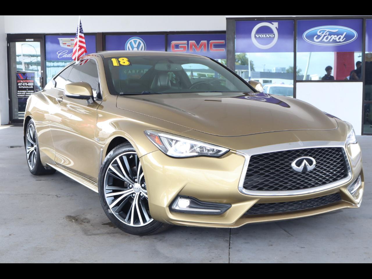 Infiniti Q60 3.0t LUXE RWD 2018