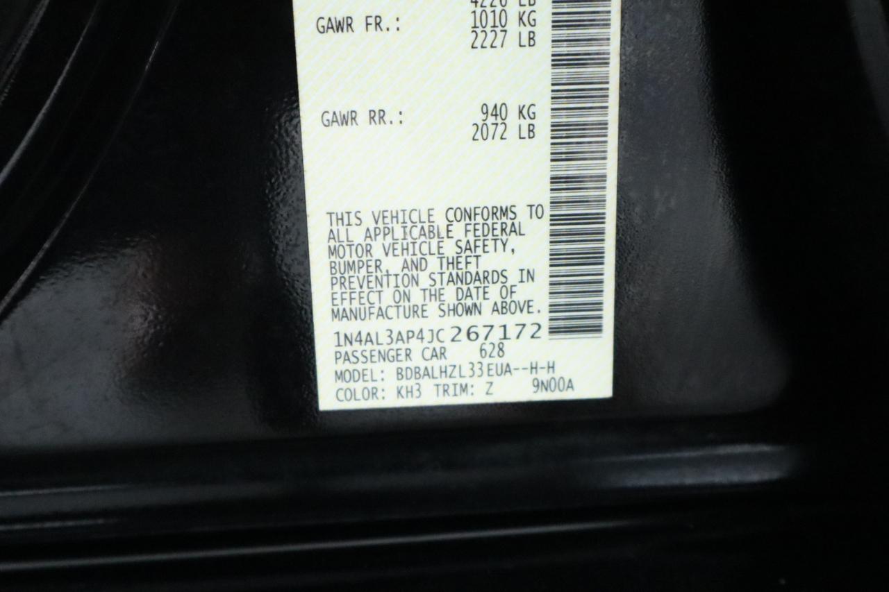 Nissan Altima 2.5 SR Sedan 2018