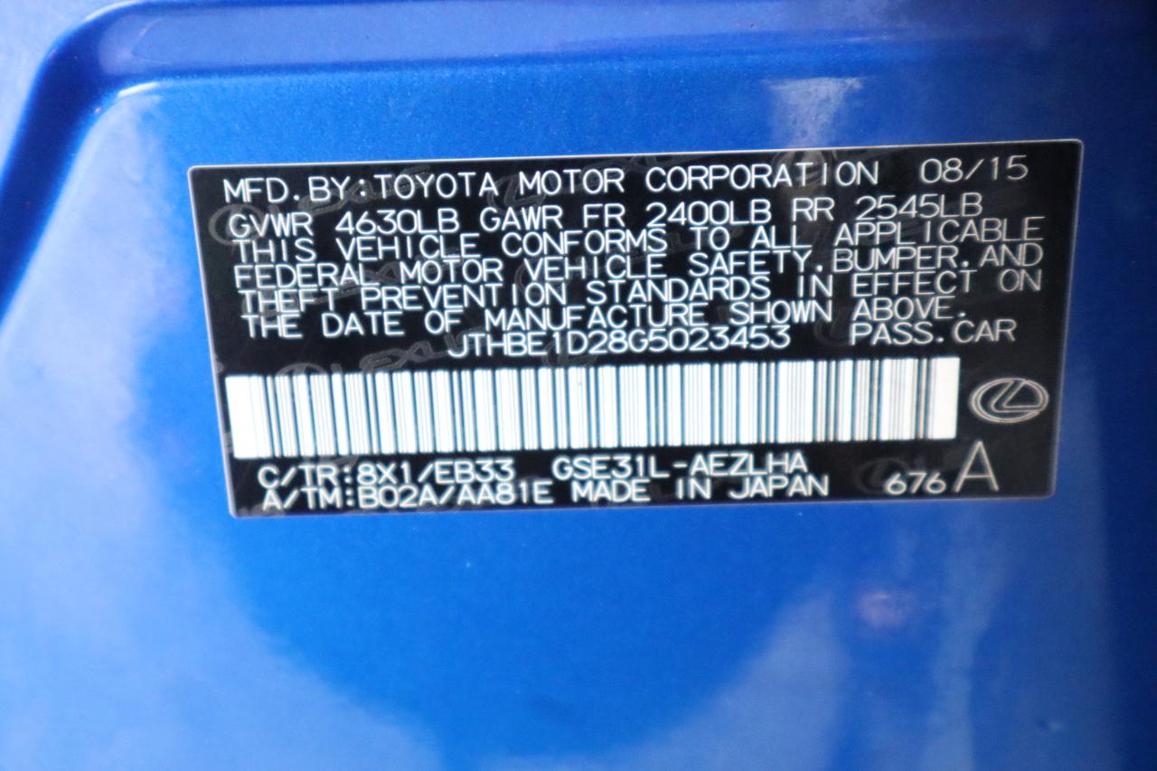 Lexus IS 350 4dr Sdn RWD 2016