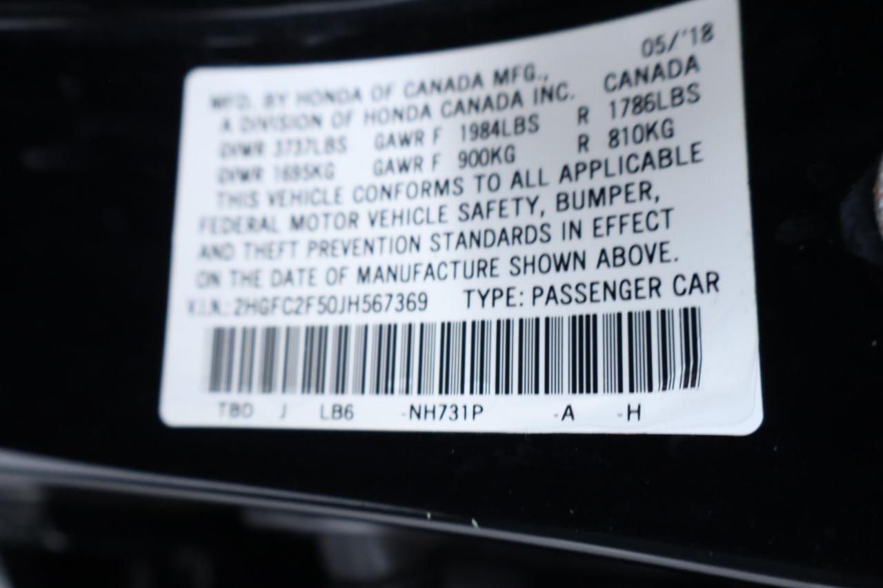 Honda Civic Sedan LX CVT 2018
