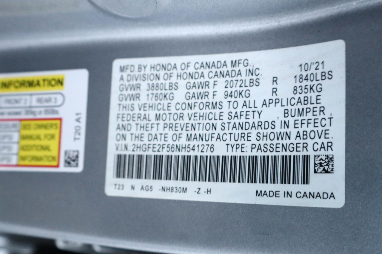Honda Civic Sedan Sport CVT 2022
