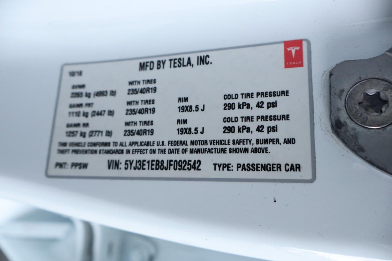 Tesla Model 3 Long Range Battery AWD 2018