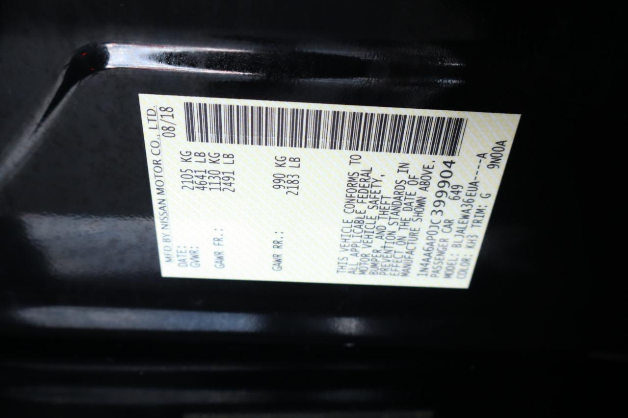 Nissan Maxima 4dr Sdn 3.5 S 2018