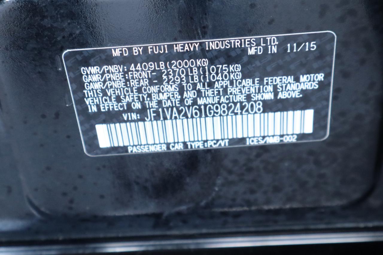 Subaru WRX STI 4dr Sdn 2016
