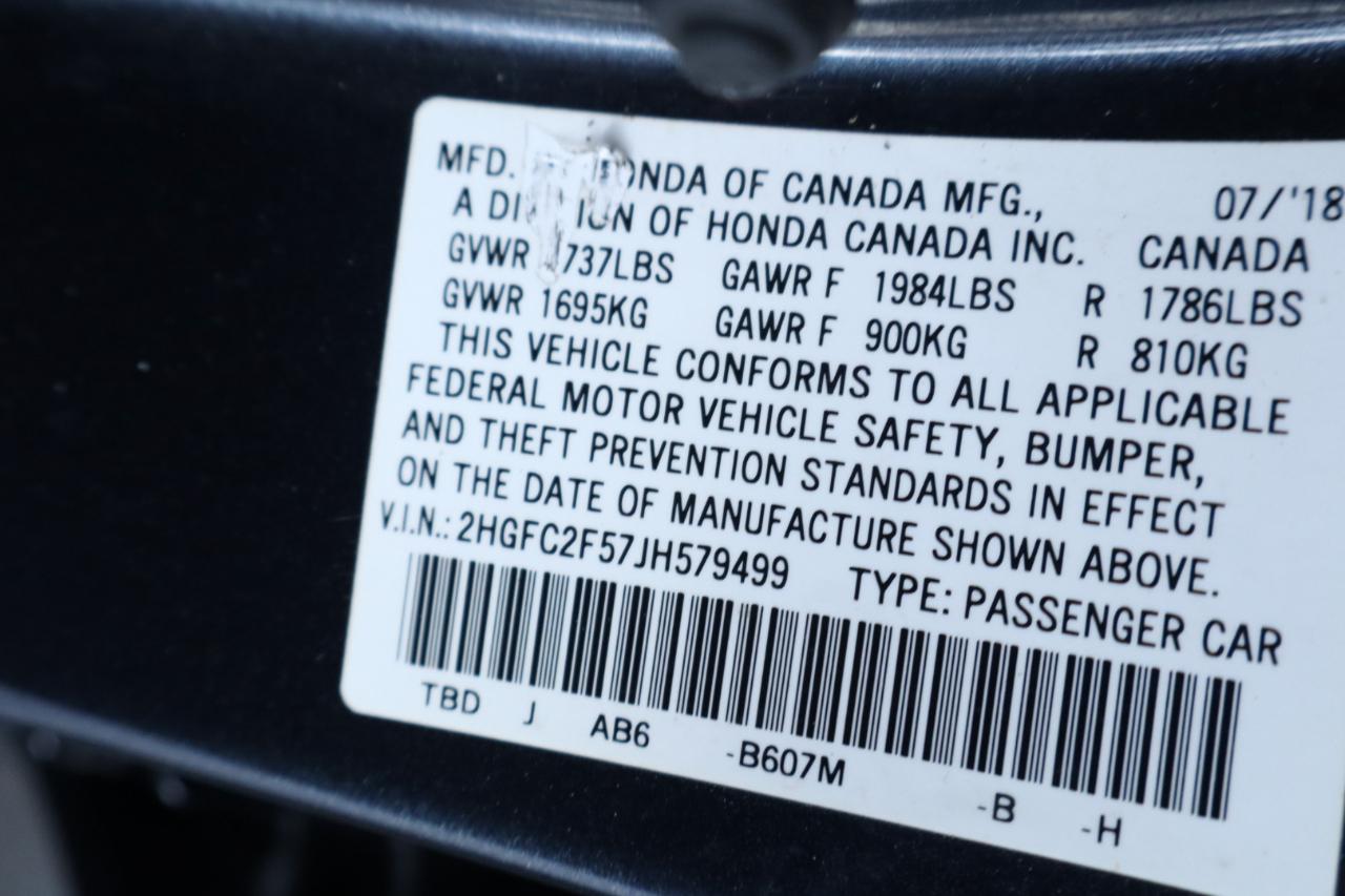 Honda Civic Sedan LX CVT 2018