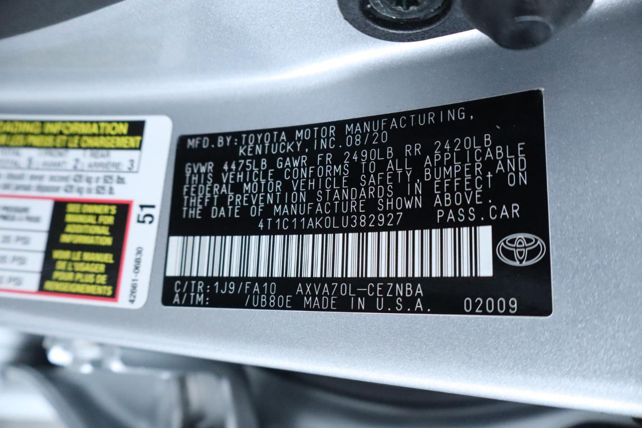 Toyota Camry LE Auto (Natl) 2020
