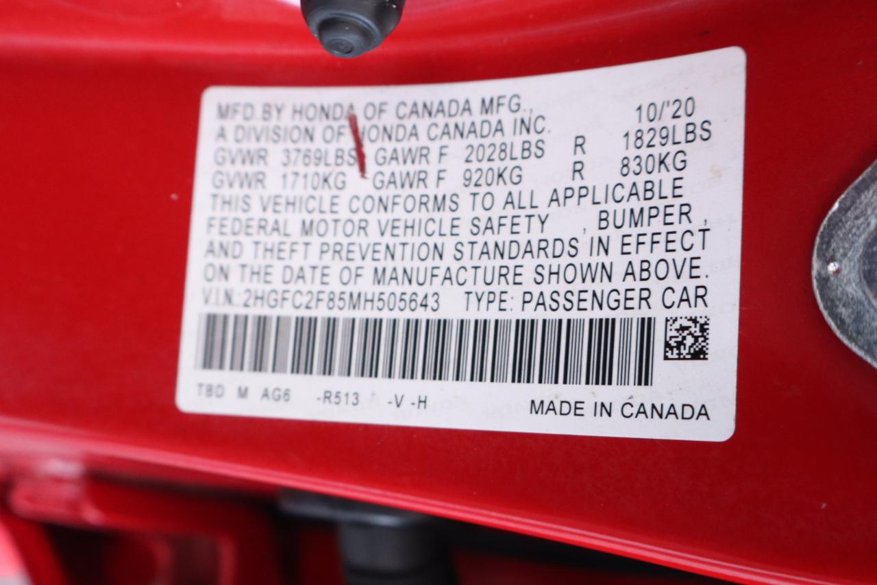 Honda Civic Sedan Sport CVT 2021