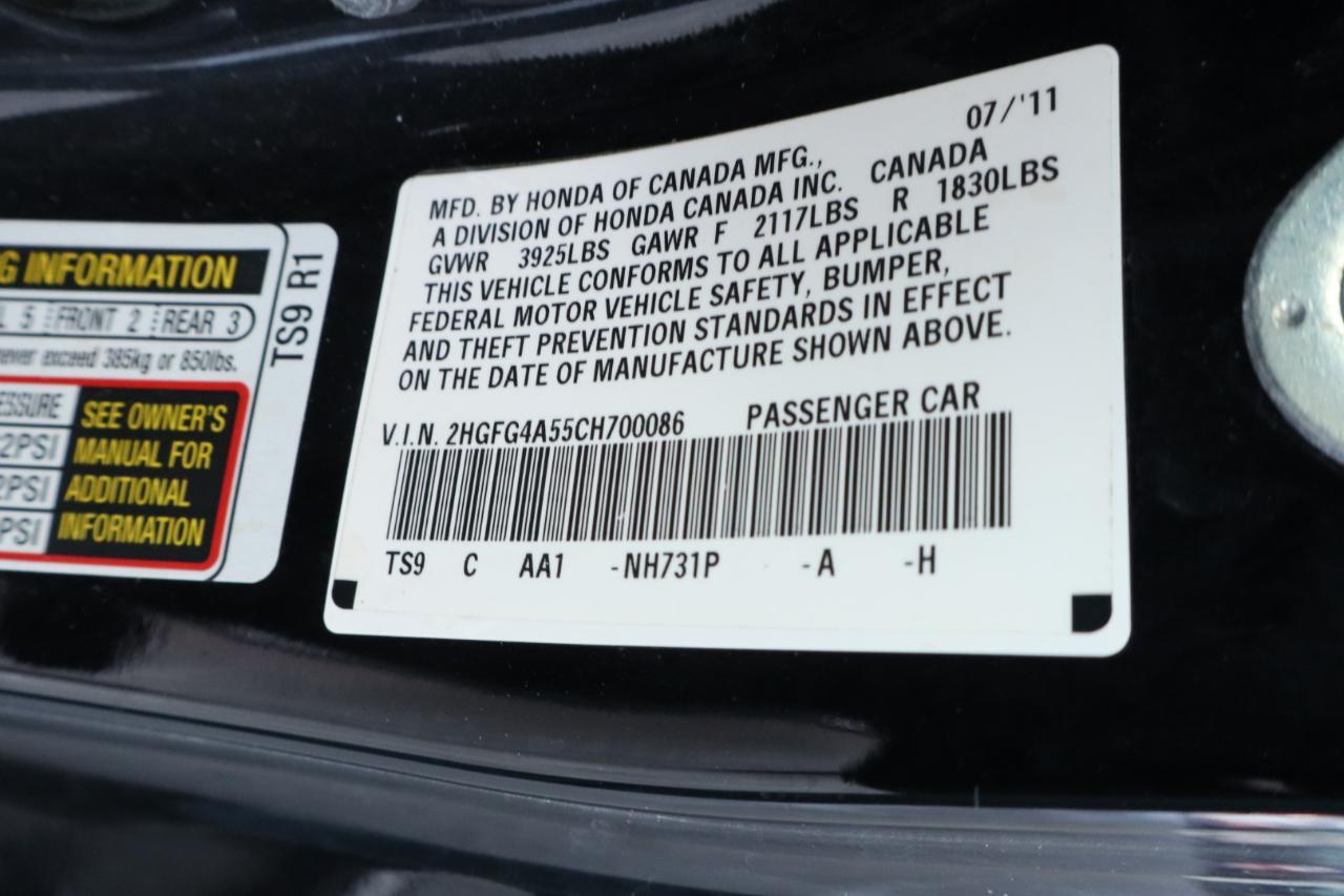 Honda Civic Cpe 2dr Man Si 2012