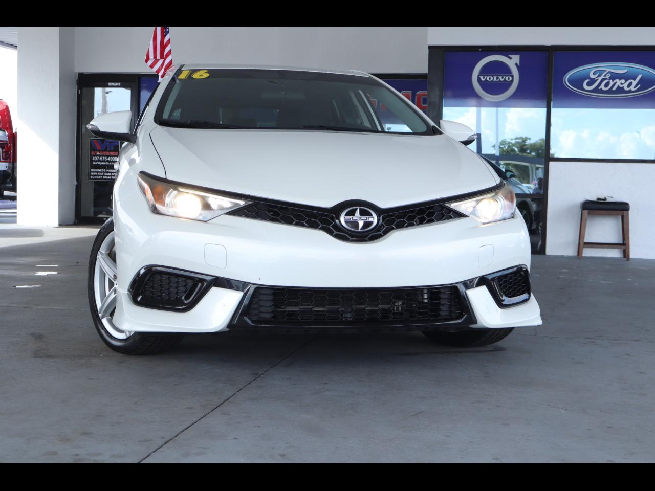 Scion iM 5dr HB Man (Natl) 2016