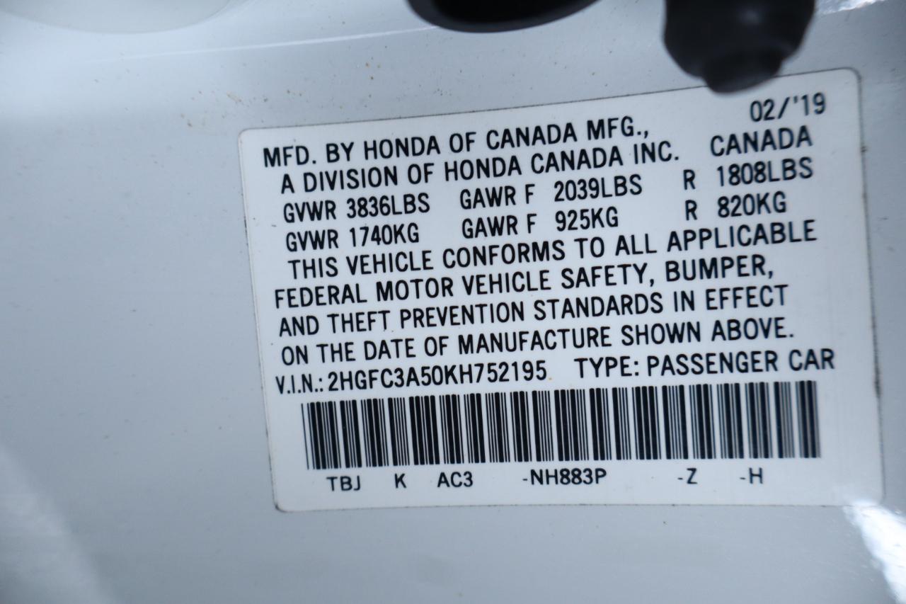 Honda Civic Si Coupe Manual w/Summer Tires *Ltd Avail* 2019