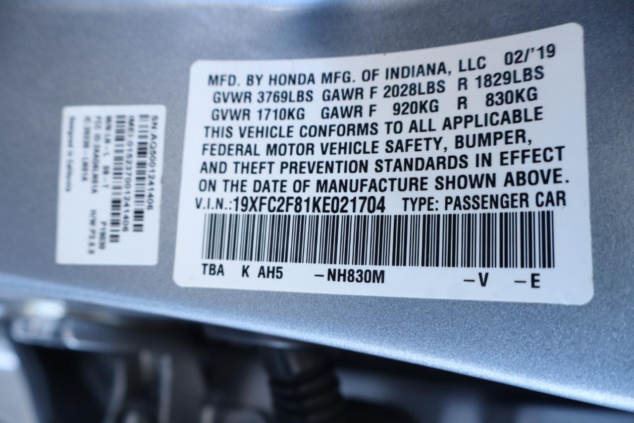 Honda Civic Sedan Sport CVT 2019