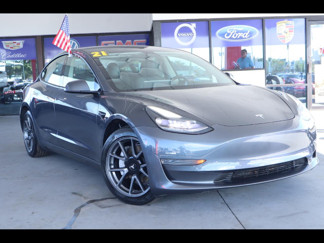 Tesla Model 3 Long Range 4D Sedan RWD 2021