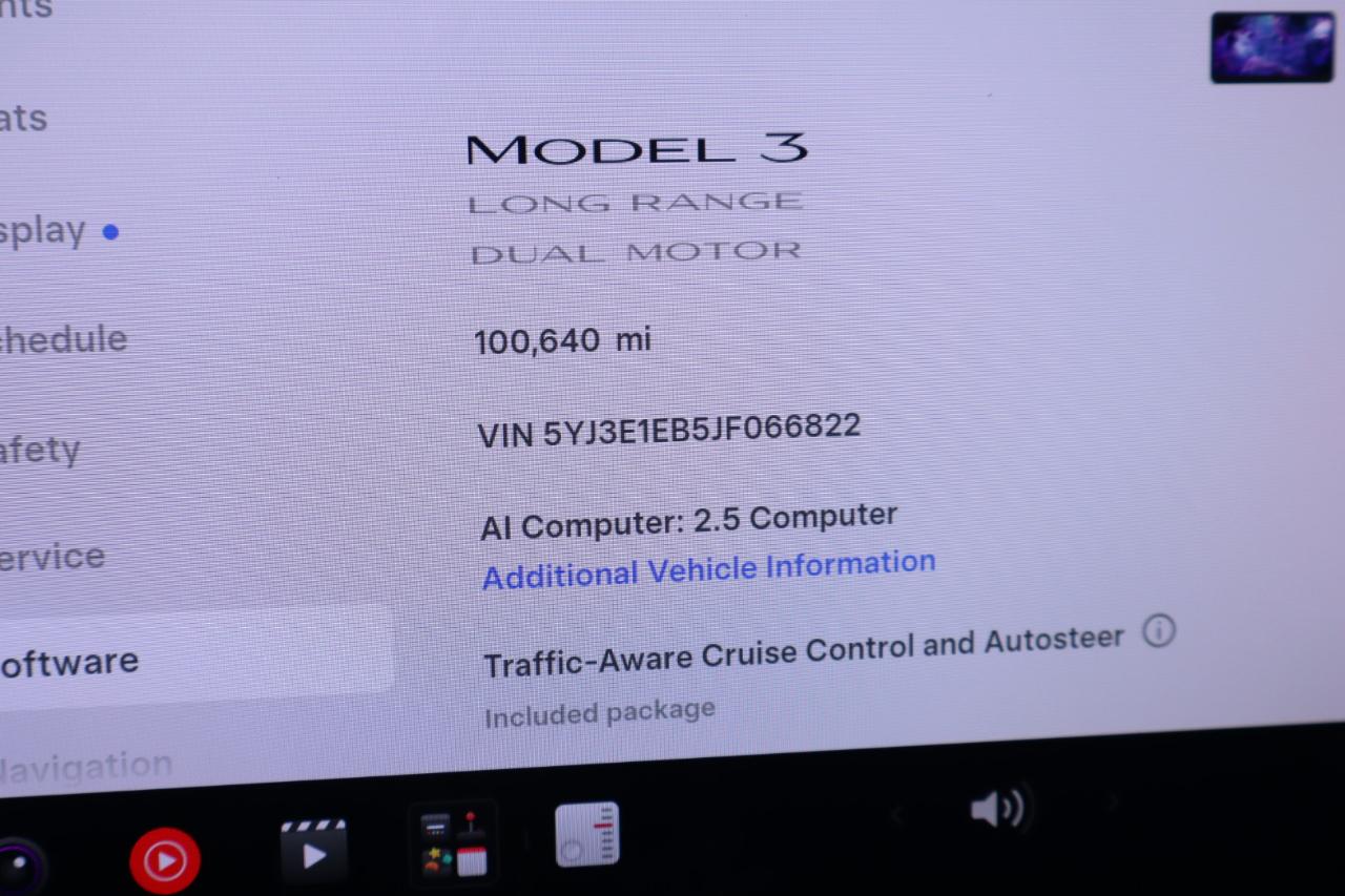Tesla Model 3 Long Range Battery AWD 2018