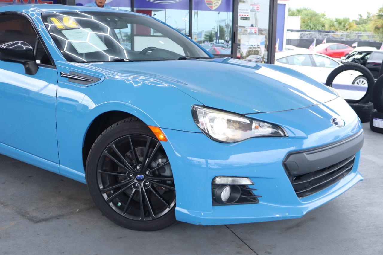 Subaru BRZ 2dr Cpe Man Series.HyperBlue 2016