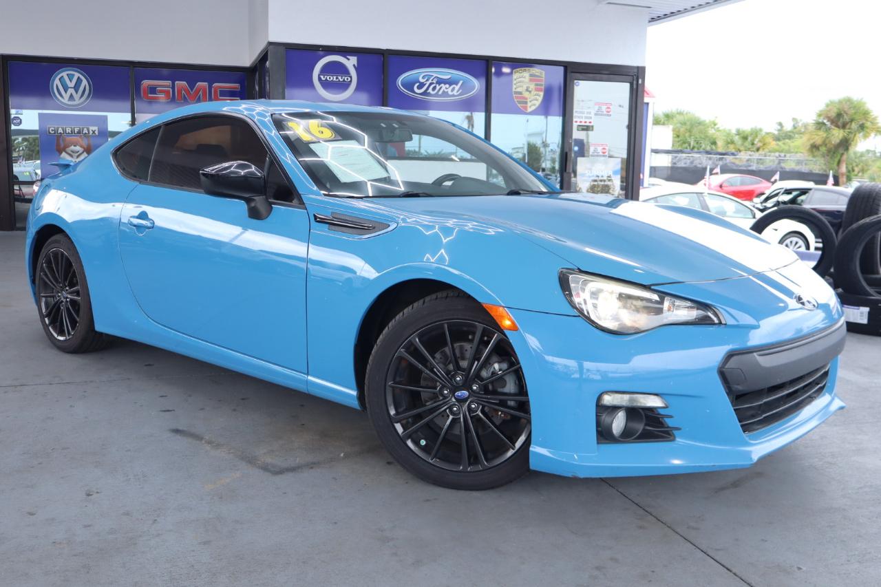 Subaru BRZ 2dr Cpe Man Series.HyperBlue 2016