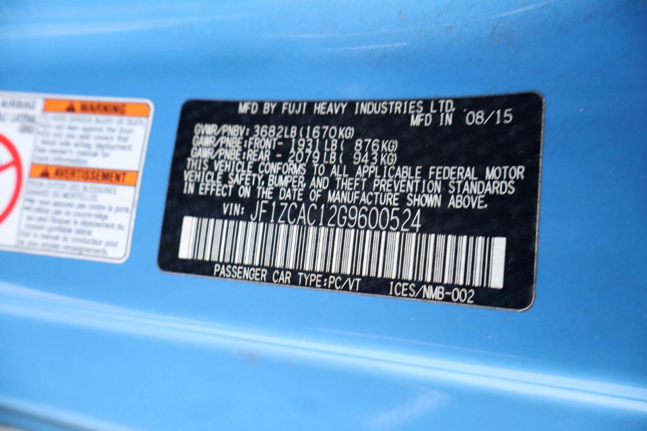 Subaru BRZ 2dr Cpe Man Series.HyperBlue 2016