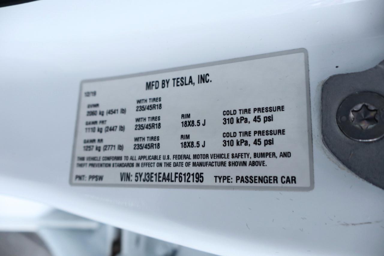 Tesla Model 3 Standard Range RWD 2020